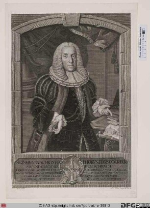 Bildnis Sigismund Christoph I. Harsdörfer