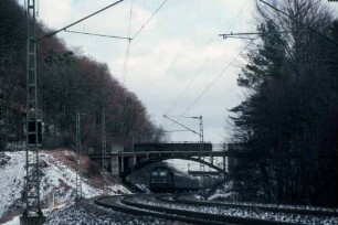Gäubahn Stuttgart Süd Lok 141 306 N SBB Wegbrücke 9040