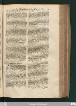 Cap. XII. De praefidentia in Conciliis.