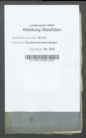 Mühlenkonzession für die Gräfin Antoinette von Plettenberg Lenhausen für die Mühle zu Lenhausen