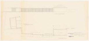 Garten Hoffmann, Königstein-Falkenstein: Detailplan Sichtschutzwand 1:50