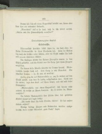 Dreiundzwanzigstes Kapitel. Erlebnisse.
