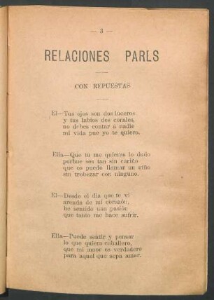Relaciones parls : Con repuestas