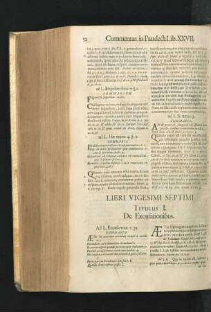 Libri Vigesimi Septimi.