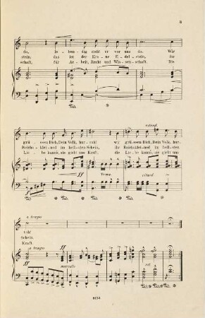 Extra-Beilage zum Chorgesang. 1891,[17], Deutsches Kaiserlied : op. 65