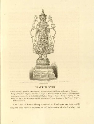 Chapter XVIII. Burman history ...