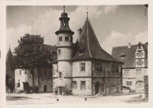Rothenburg ob der Tauber. Hegereiterhaus im Spitalhof