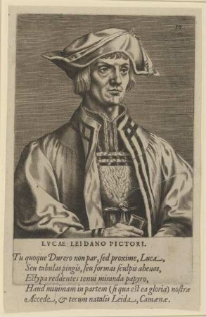 Bildnis des Lvcas Leidanvs