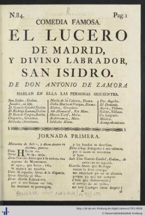 El Lucero De Madrid, Y Divino Labrador, San Isidro.