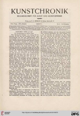 Heft 9 (10. Dezember 1909)