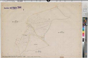 Oelde (Oelde), Umlegung Oelde, Urkarten II Oelde Stadt Flur 12