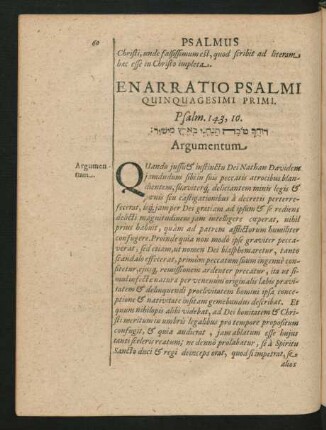 Enarratio Psalmi Quinquagesimi Primi.