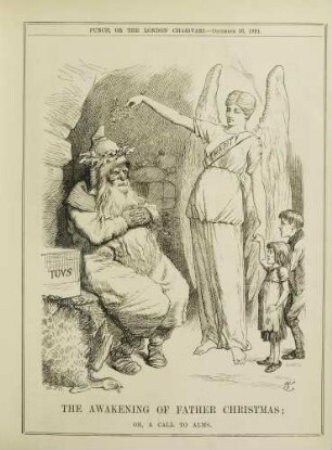The awakening of father Christmas; or, a call to alms