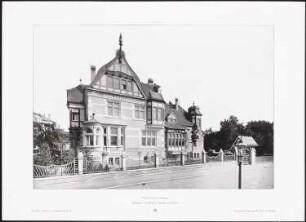 Villa, Dresden-Löbtau: Ansicht (aus: Moderne Neubauten, 4.Jg., 1898ff, hrsg. W. Kick)