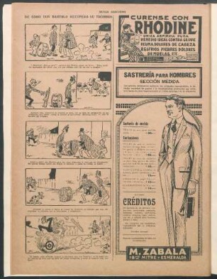 De cómo Don Bartolo recuperó su trombón [Cómic]
