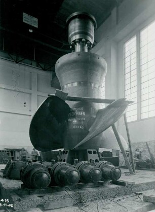 Kraftwerk Reckingen am Rhein, Deutschland, 1938-40