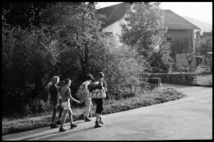 Mervelier: Wandergruppe