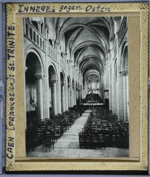 Caen, Abtei Ste-Trinité : Innenraum