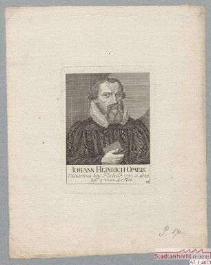 Johann Heinrich Omeis