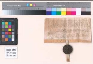 Revers des Grafen Everwin von Bentheim bei (?) mit Symon Droste.