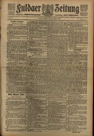Ausgabe vom Freitag, den 22. April 1910.