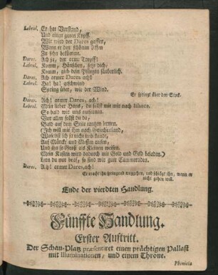 Fünffte Handlung