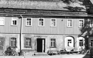 Seifhennersdorf. Ehem. Gut, Oststraße 3 (alte Nr. 719), zu diesem Gut gehörte die Holländermühle im Ortsteil Seifen
