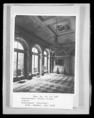 Speisesaal, Weesenstein