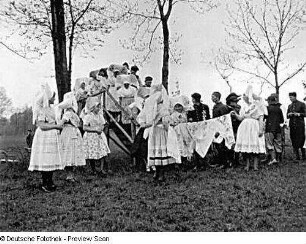 Spreewald. Sorbische Tanzgruppe