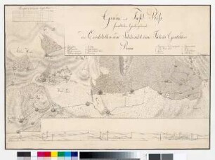 Grund- und Profil-Riss saemtlicher Grubengebaeude des Carlstollen- und Siebels- nebst einem Theile des Gunkelröder Reviers