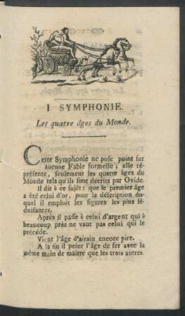 I Symphonie. Les quatre âges du Monde