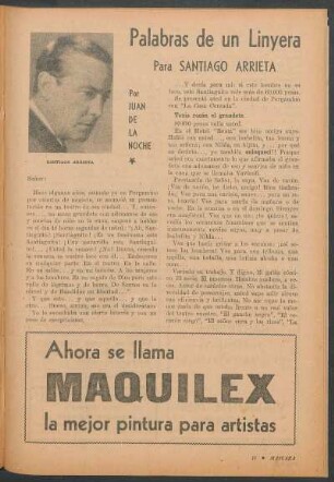 Palabras de un linyera