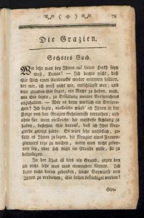 Sechstes Buch.