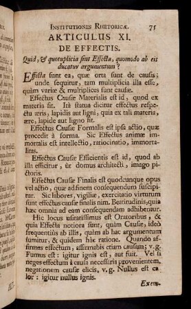 75-81, Articulus XI