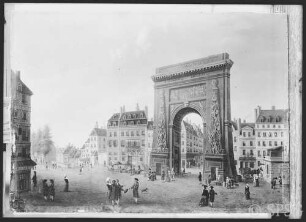 Machy, Pierre Antoine de. Umkreis: Porte Saint-Denis in Paris, GK I 1297. (Verlust)