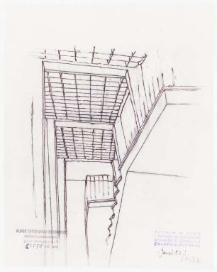 Technische Universität Berlin Elektrotechnische Institute, 2. Bauabschnitt: Treppe