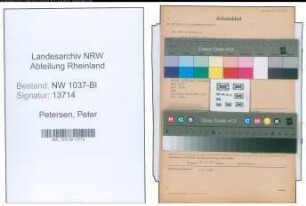 Entnazifizierung Peter Petersen , geb. 26.03.1895 (Bahninspektor)