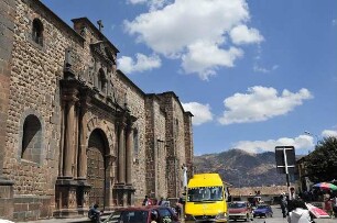 Cusco - Kirche Santo Domingo : Seitenansicht der Kirche Santo Domingo. Aufgenommen am 29. August 2011 in der einstigen Inka-Hauptstadt Cusco