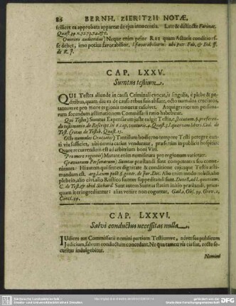 Cap. LXXVI. Salvi conductus necessitas nulla