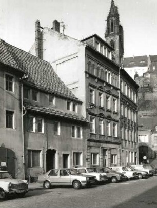 Meißen-Altstadt, Theaterplatz 10/12. Wohnhäuser (1801/1850 und um 1890)