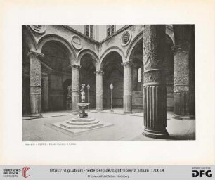 Firenze - Palazzo Vecchio - Il cortile
