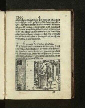 Argument der fünften Wirckung.