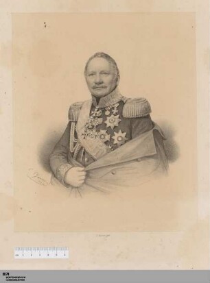 [Bildnis Ernst Wilhelm von Baumbach]