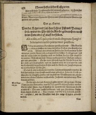 Das 41. Capitel. - Das 44. Capitel.