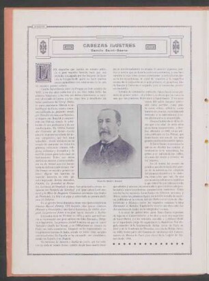 Cabezas ilustres: Camilo Saint-Saens