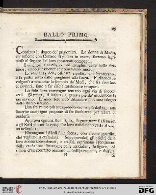Ballo primo