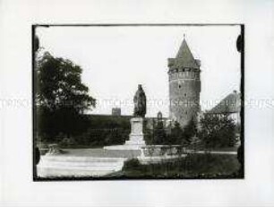 Das Denkmal Kaiser Karls IV. in Tangermünde