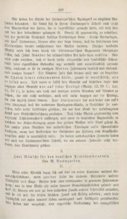327-332 Zwei Wünsche für den deutschen Protestantenverein