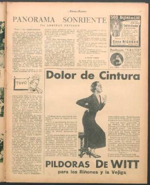 A telón corto
