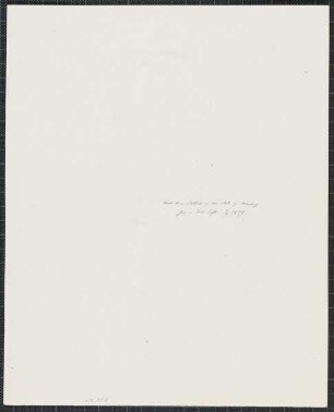 Icones Professorum Marpurgensium — Bildnis des Johann Gottlieb Waldin (?) (1728-1795) — Rückseite